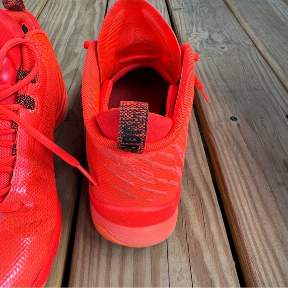Jordan Super Fly 5 Infrared 23 (844677-606) Men’s size 7.5 Bright Mango EUC - Picture 9 of 15